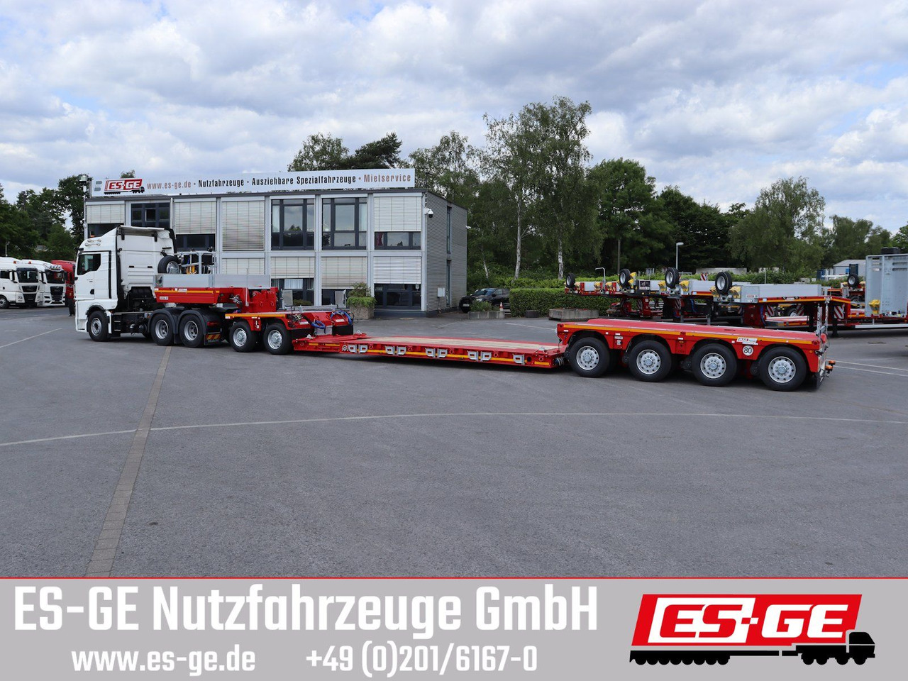 Dieplader oplegger Faymonville MAX 710 Tiefbett 2+4 PA