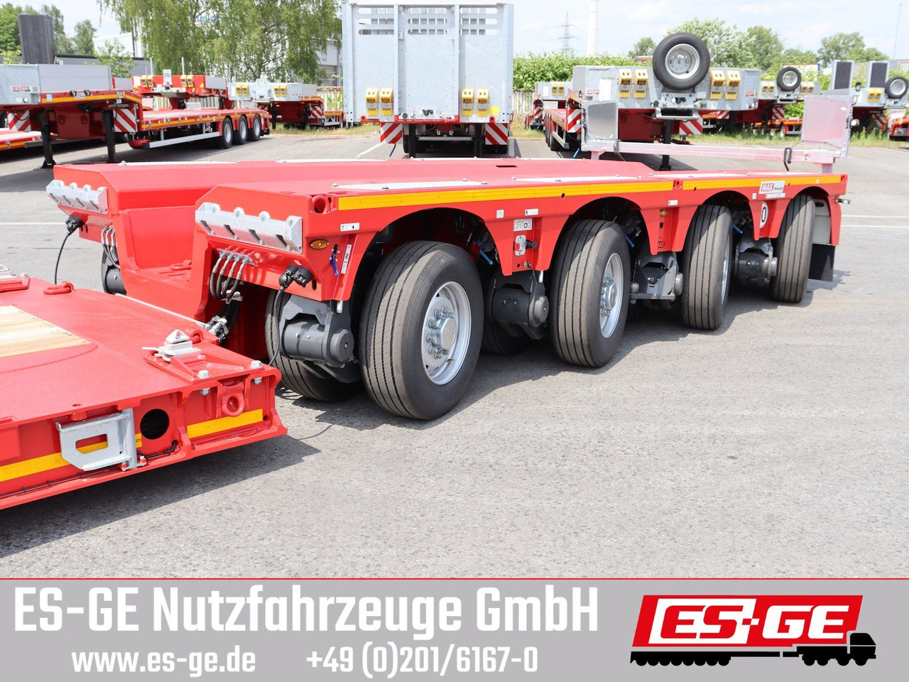 Dieplader oplegger Faymonville MAX 710 Tiefbett 2+4 PA