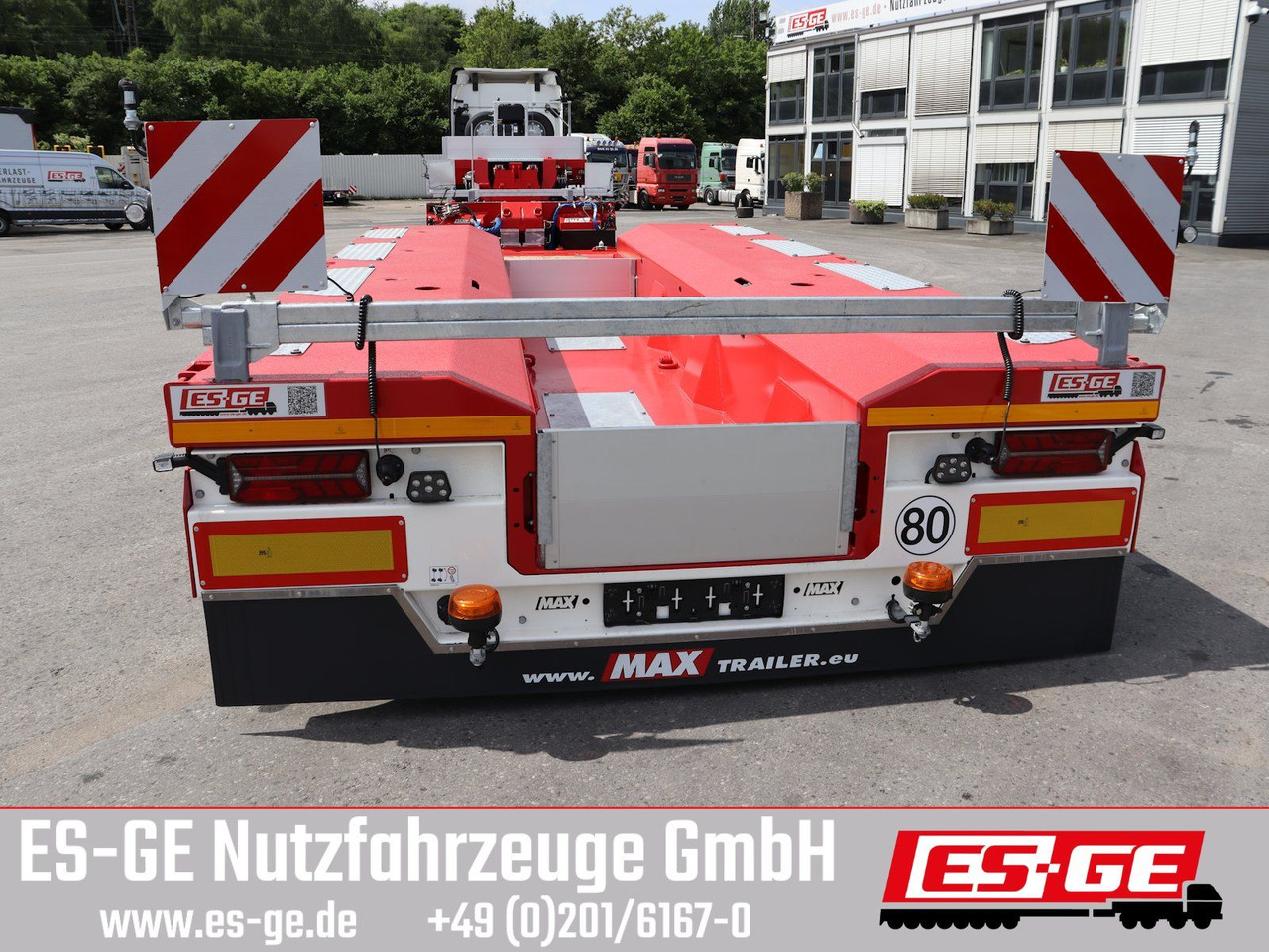 Dieplader oplegger Faymonville MAX 710 Tiefbett 2+4 PA