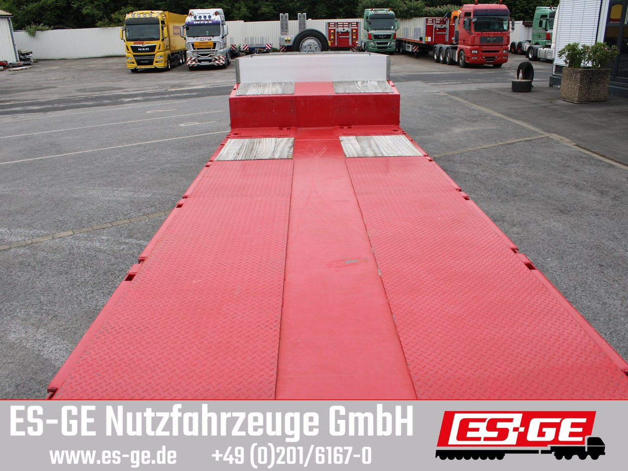 Dieplader oplegger Faymonville MAX Trailer MAX100 Semi-Tieflader