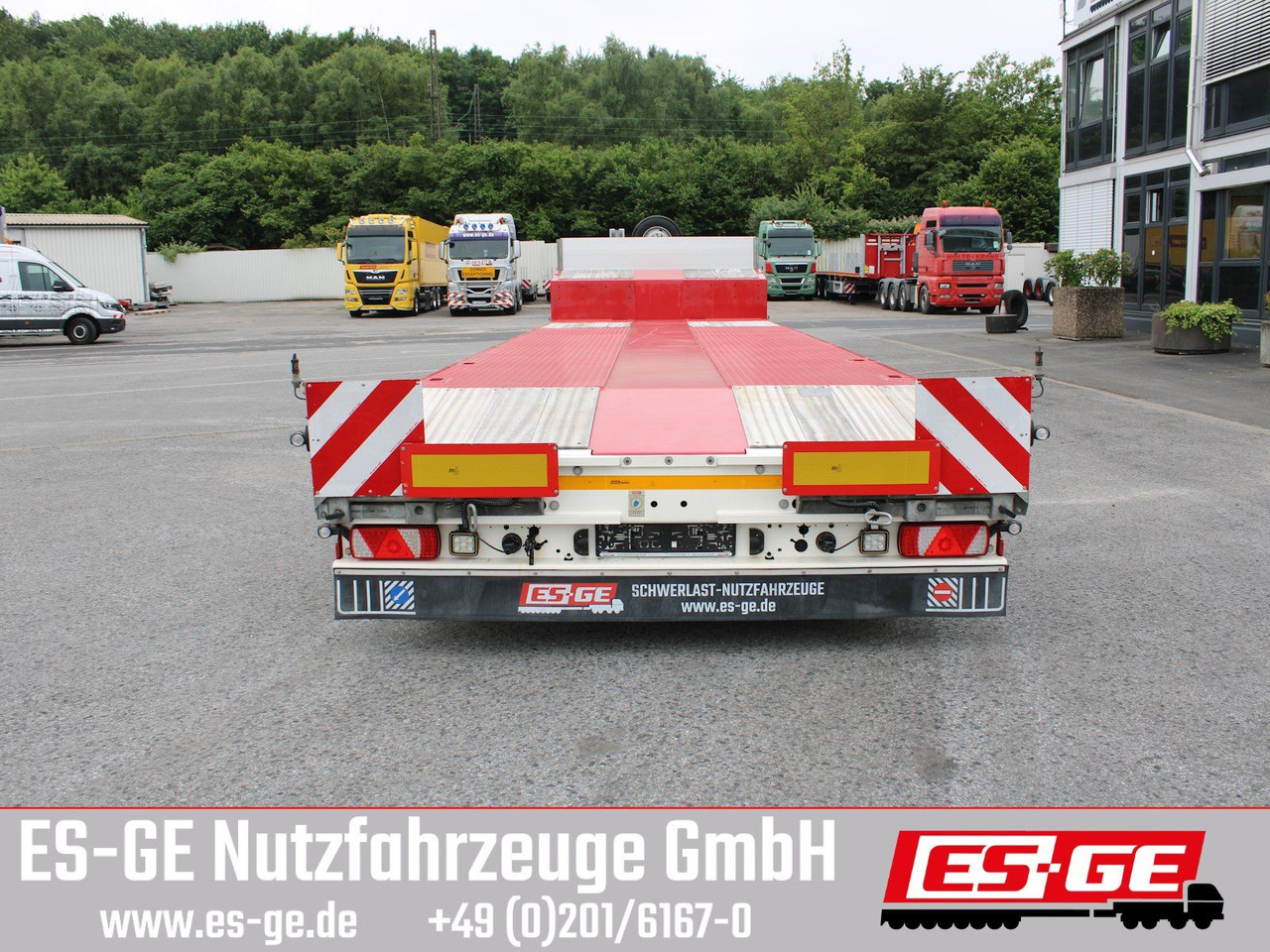 Dieplader oplegger Faymonville MAX Trailer MAX100 Semi-Tieflader