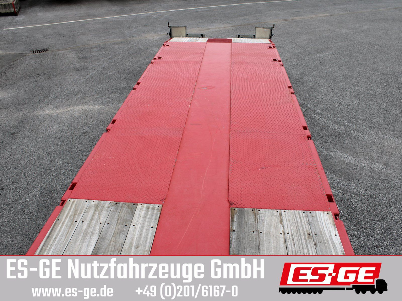 Dieplader oplegger Faymonville MAX Trailer MAX100 Semi-Tieflader