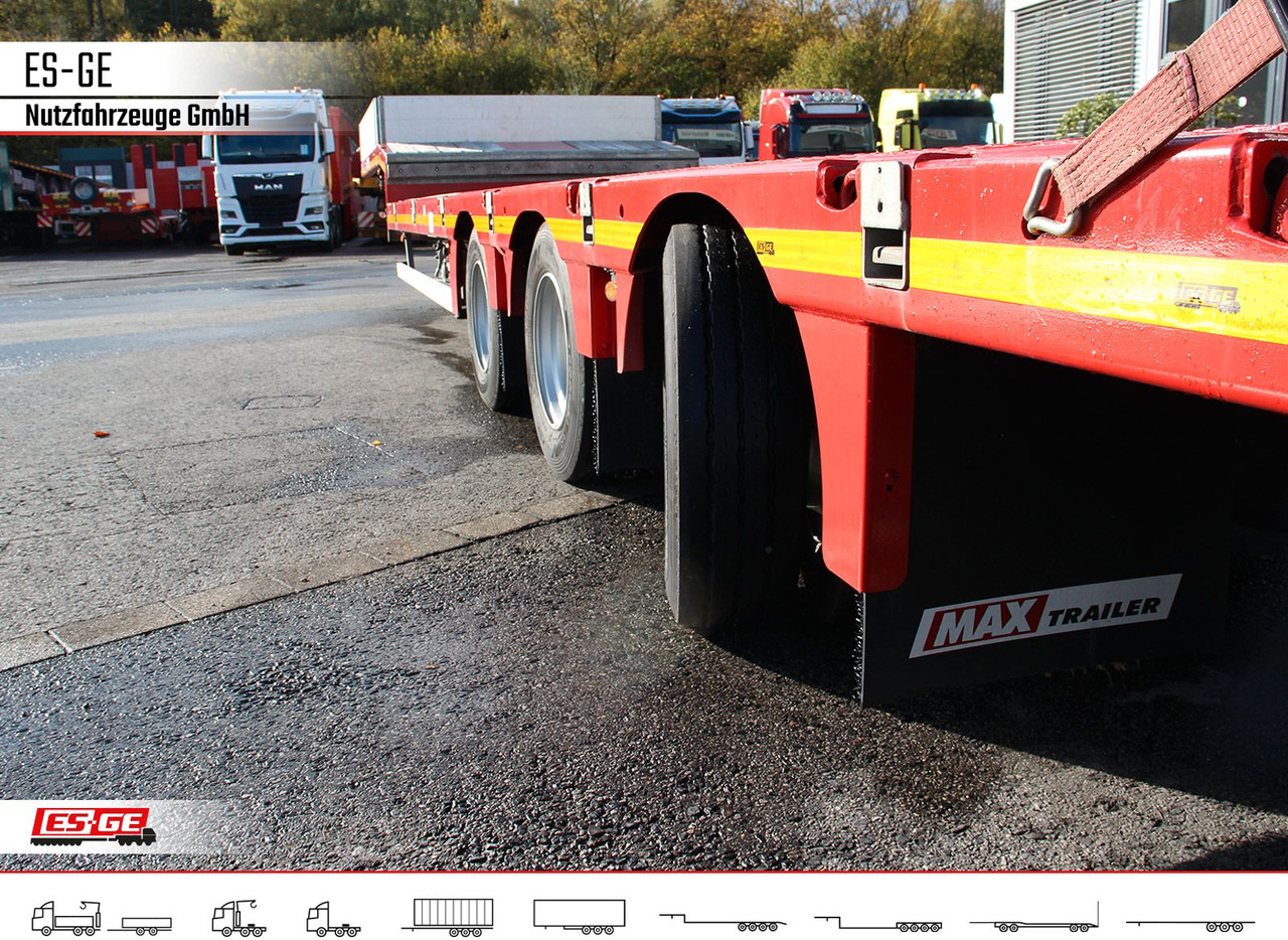 Dieplader oplegger Faymonville MAX Trailer MAX100 Semi-Tieflader 1tlg. Rampen