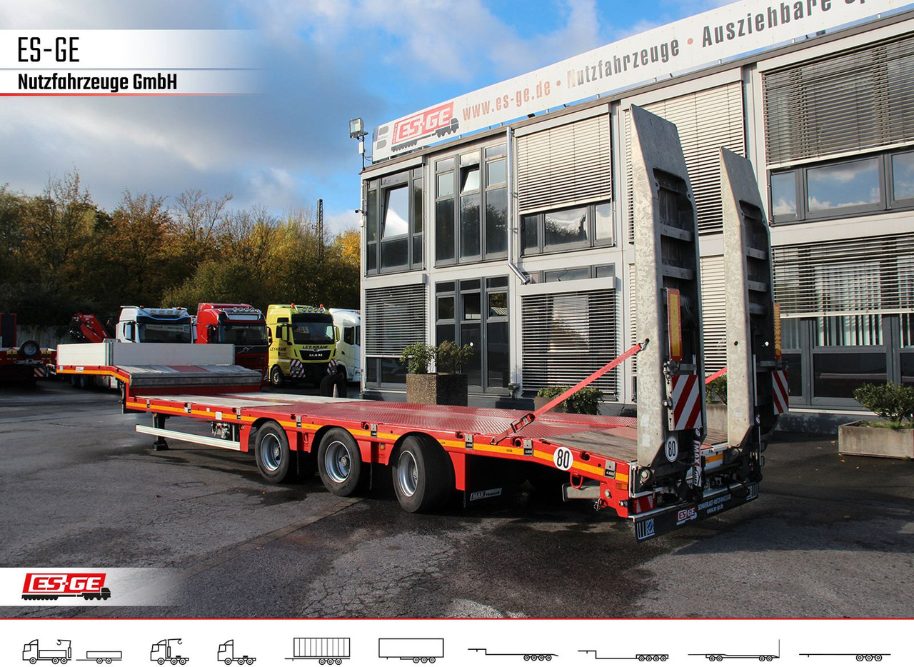 Dieplader oplegger Faymonville MAX Trailer MAX100 Semi-Tieflader 1tlg. Rampen