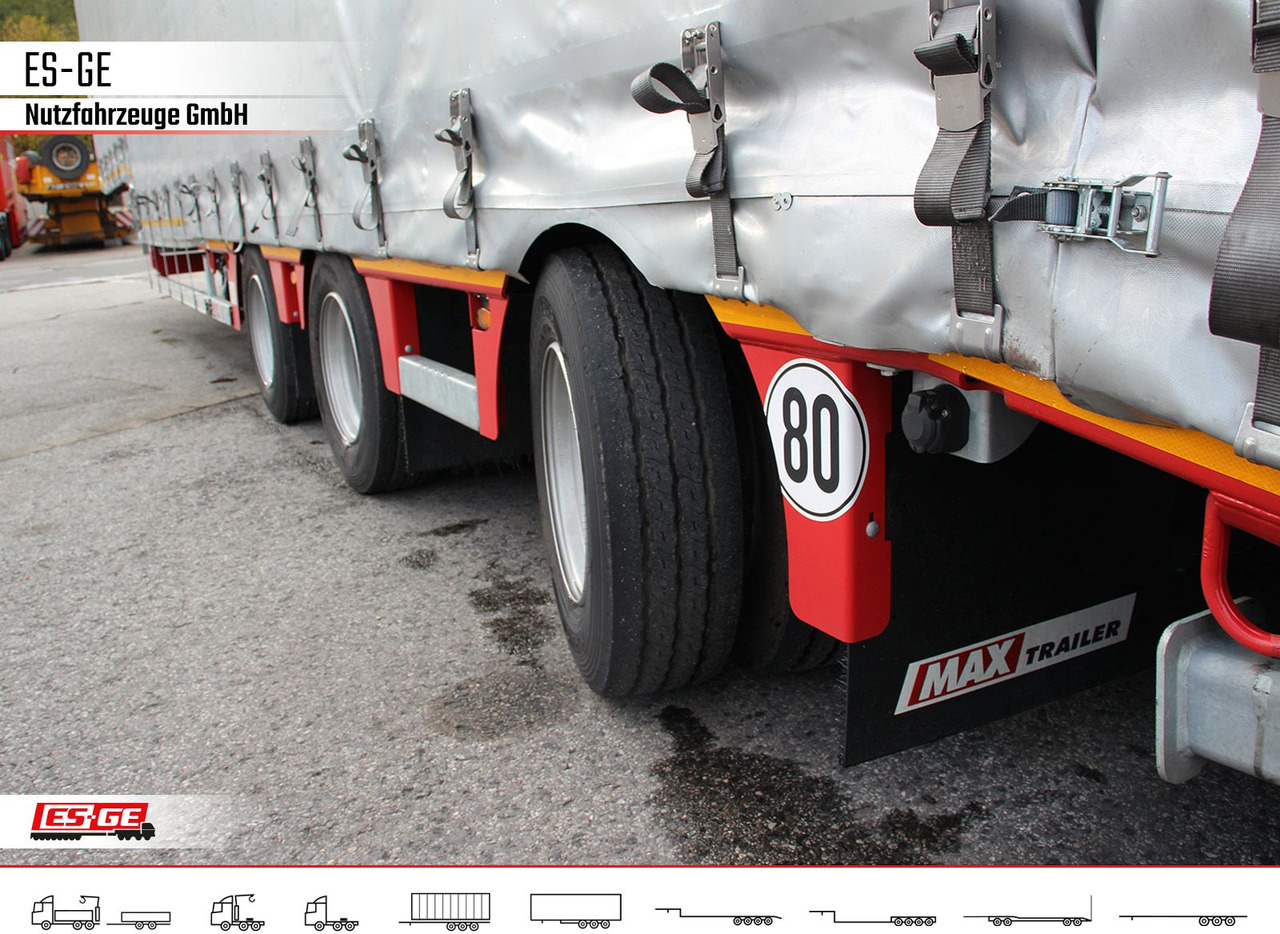 Dieplader oplegger Faymonville MAX Trailer MAX100 Semi-Tieflader 2tlg. Rampen