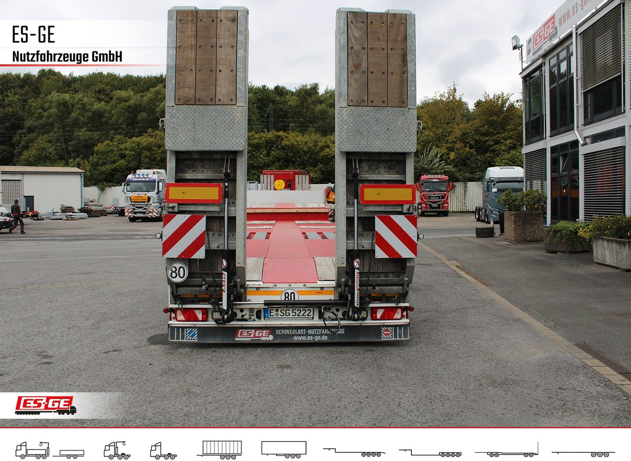 Dieplader oplegger Faymonville MAX Trailer MAX100 Semi-Tieflader Radmulden