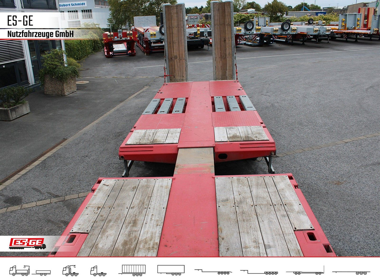 Dieplader oplegger Faymonville MAX Trailer MAX100 Semi-Tieflader Radmulden