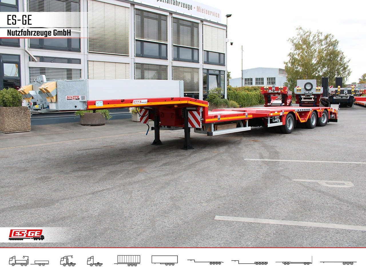 Dieplader oplegger Faymonville MAX Trailer MAX100 Semi-Tieflader Radmulden