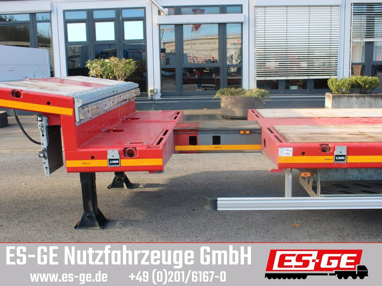 Dieplader oplegger Faymonville MAX Trailer MAX110 Semi-Tieflader 1tlg. Rampen