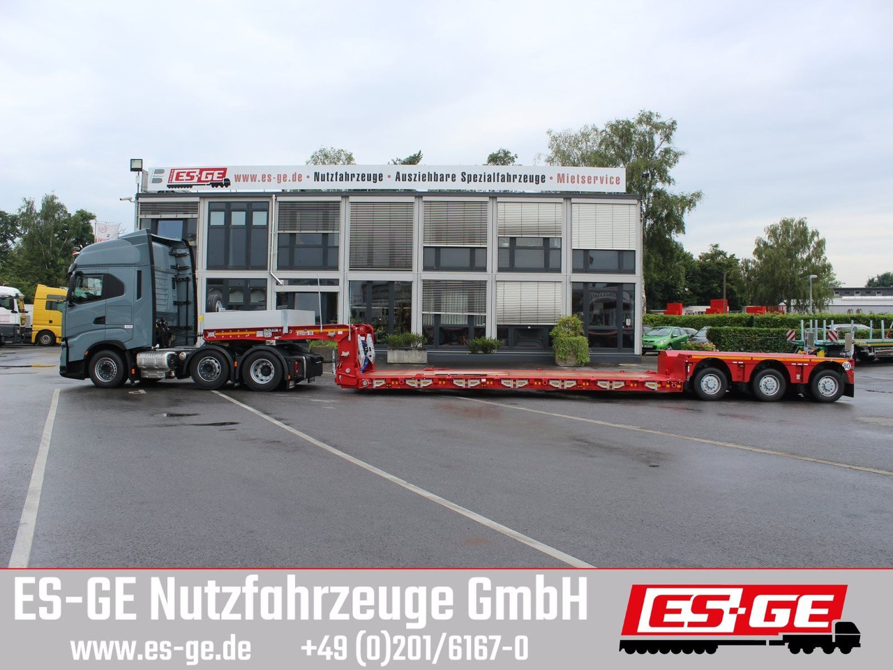Dieplader oplegger Faymonville MAX Trailer MAX510 Tiefbett 3x12 t PA