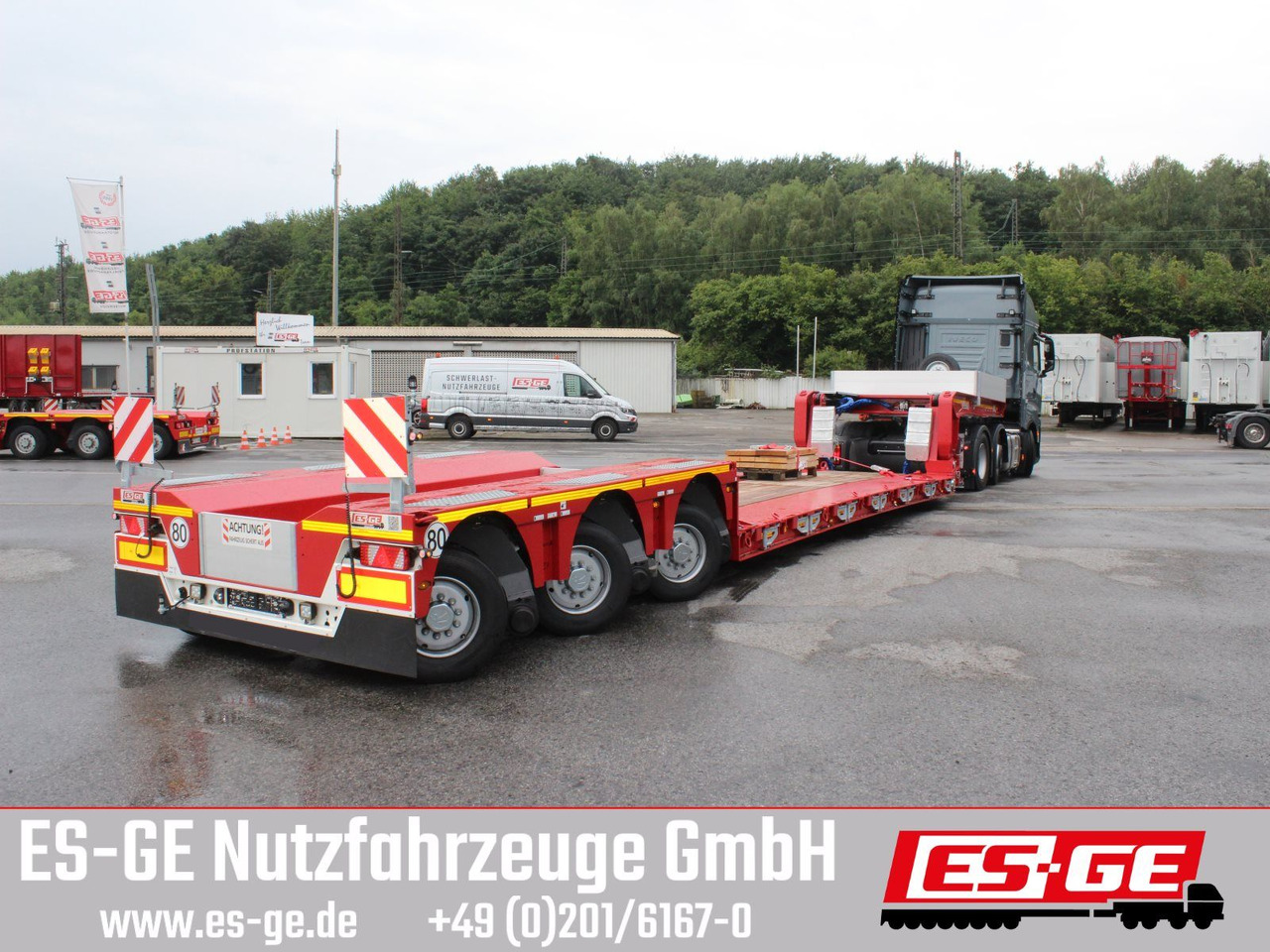 Dieplader oplegger Faymonville MAX Trailer MAX510 Tiefbett 3x12 t PA