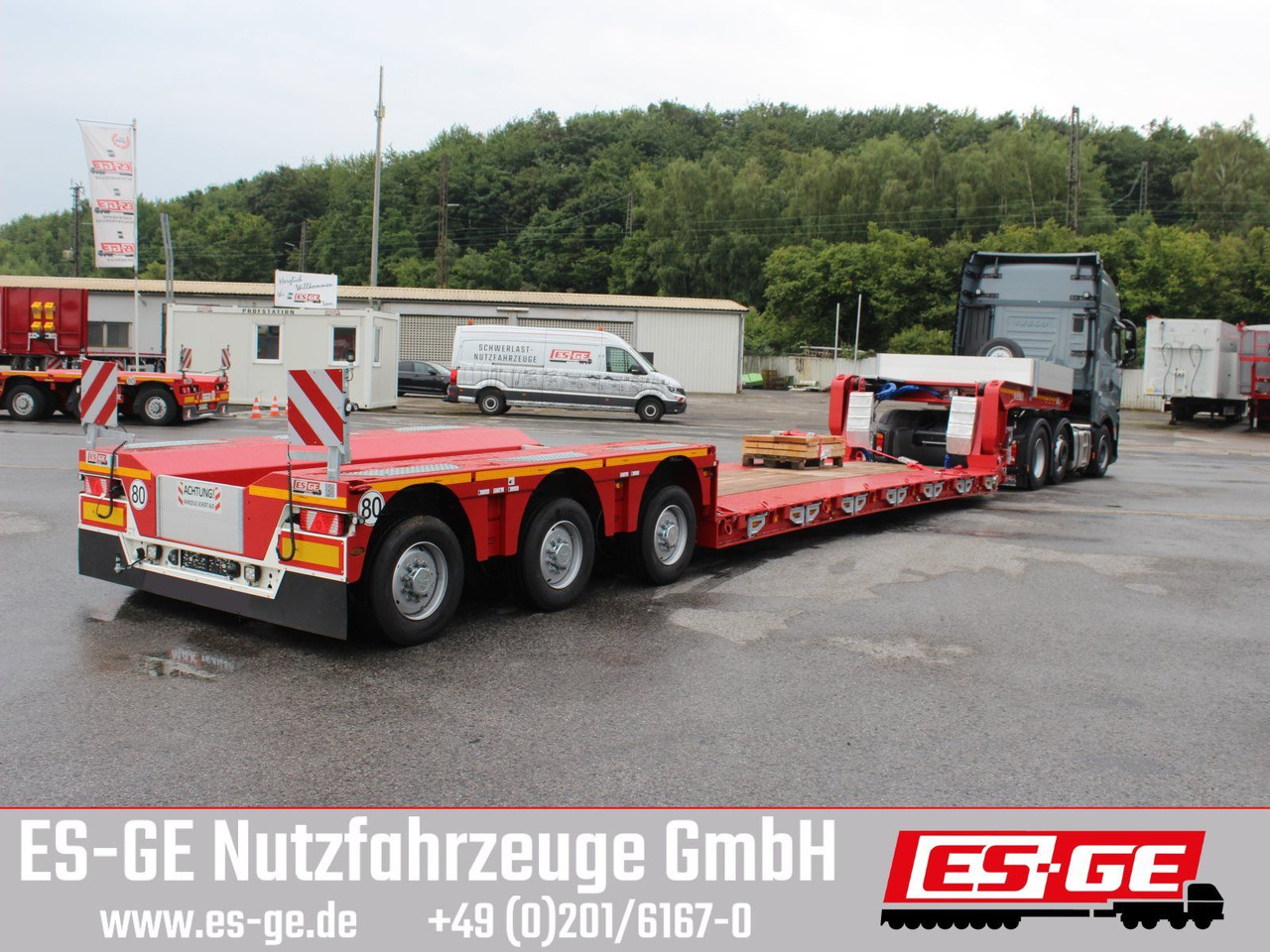 Dieplader oplegger Faymonville MAX Trailer MAX510 Tiefbett 3x12 t PA