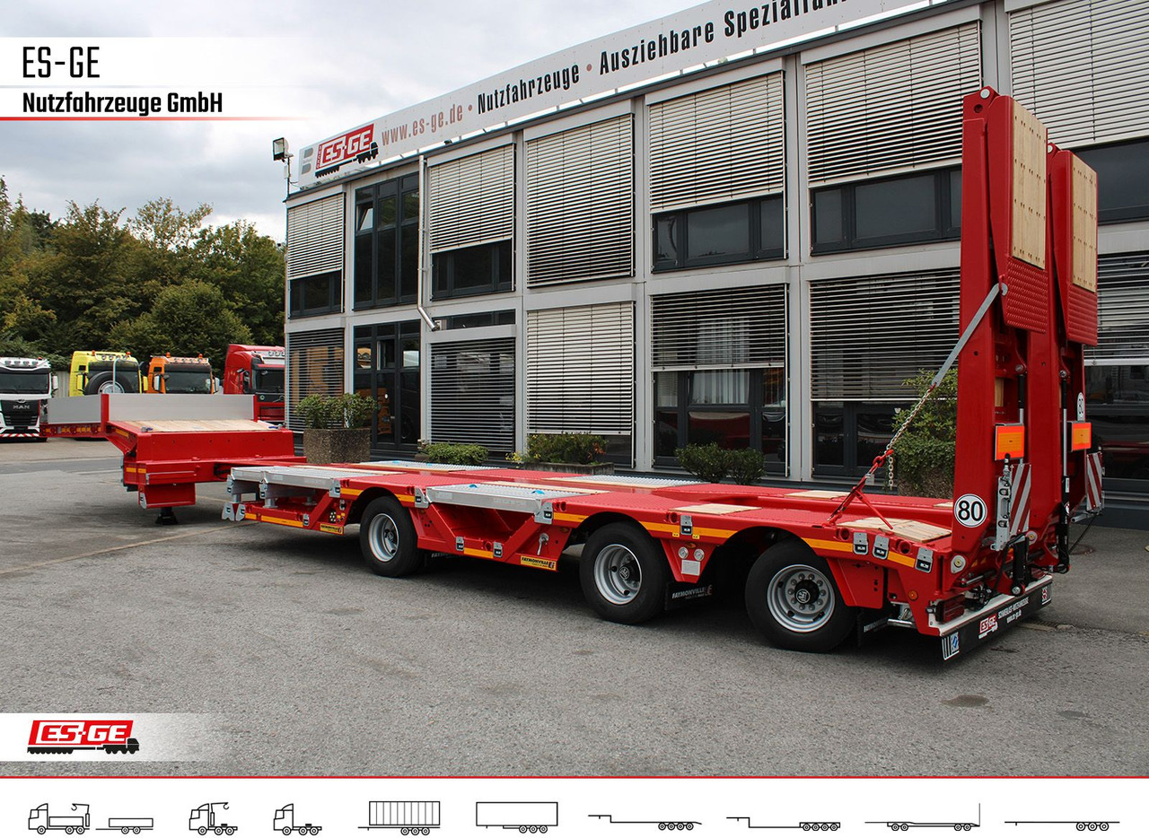 Dieplader oplegger Faymonville Multimax Satteltieflader (1+2) - nachlaufgelenkt