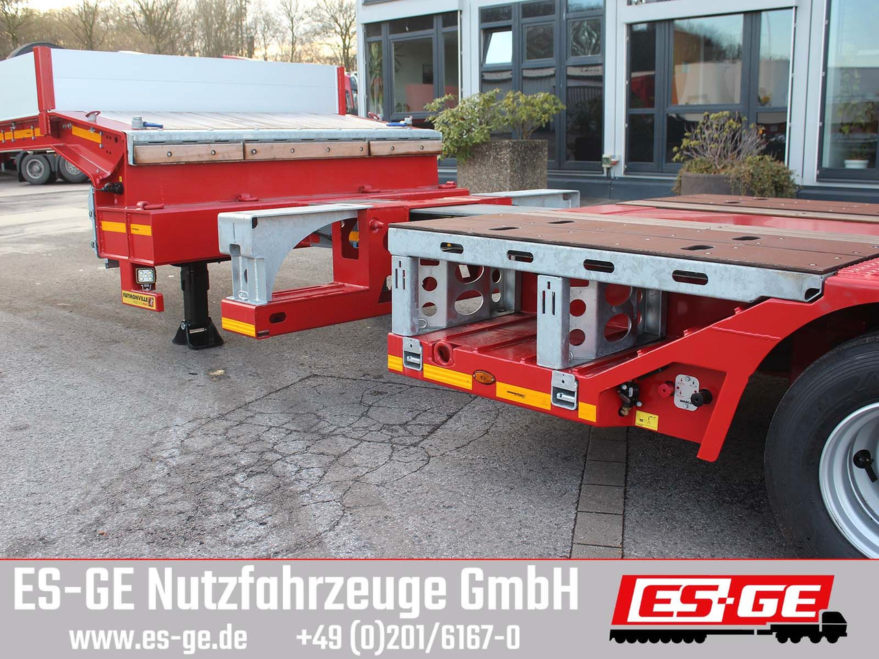 Dieplader oplegger Faymonville Multimax Satteltieflader (2+2) - nachlaufgelenkt