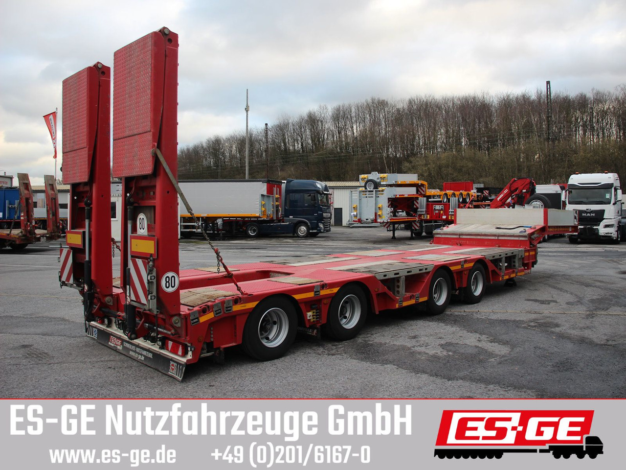 Dieplader oplegger Faymonville Multimax Satteltieflader (2+2) - nachlaufgelenkt
