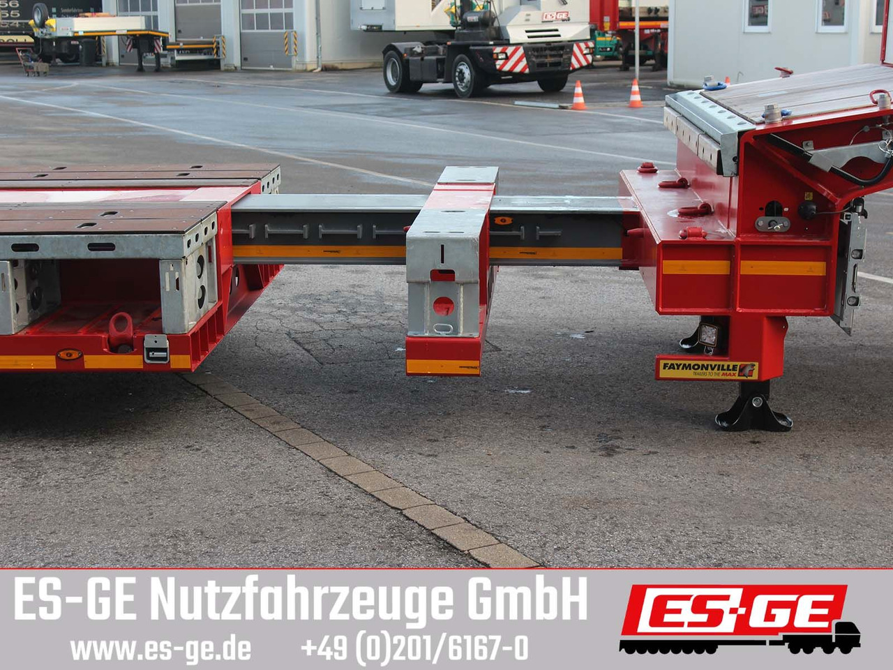Dieplader oplegger Faymonville Multimax Satteltieflader (2+2) - nachlaufgelenkt