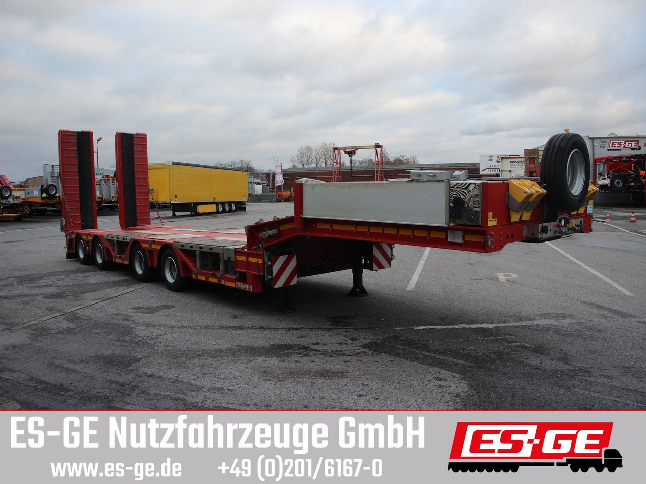 Dieplader oplegger Faymonville Multimax Satteltieflader (2+2) - nachlaufgelenkt