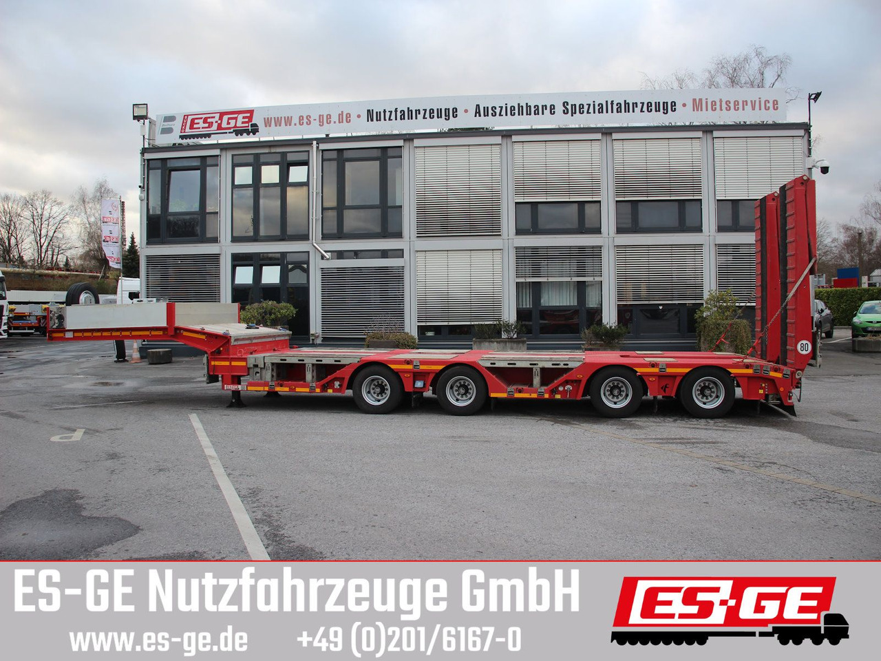 Dieplader oplegger Faymonville Multimax Satteltieflader (2+2) - nachlaufgelenkt