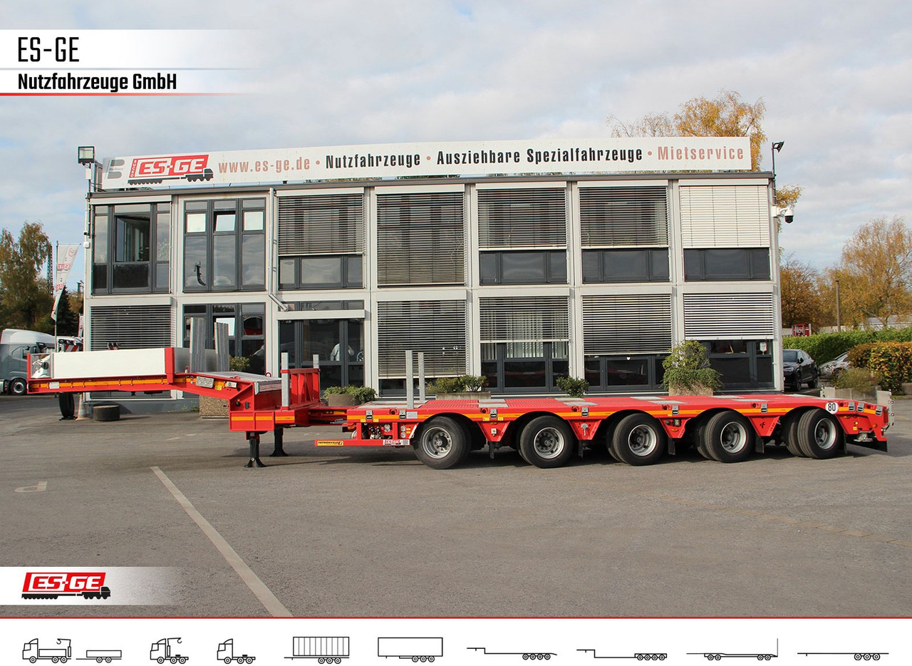 Dieplader oplegger Faymonville Multimax Satteltieflader - hydr. gelenkt