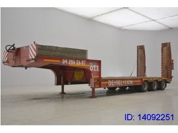 GHEYSEN & VERPOORT LOW BED 3 AXLES  - Dieplader oplegger