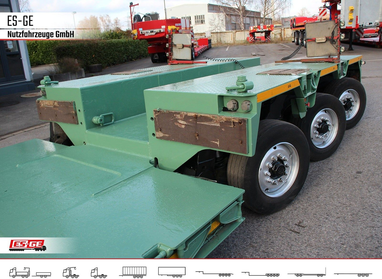 Dieplader oplegger Goldhofer 3-Achs-Tiefbett 3x12 t