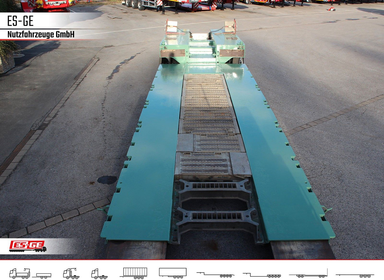 Dieplader oplegger Goldhofer 3-Achs-Tiefbett 3x12 t