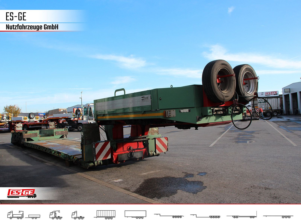 Dieplader oplegger Goldhofer 3-Achs-Tiefbett 3x12 t