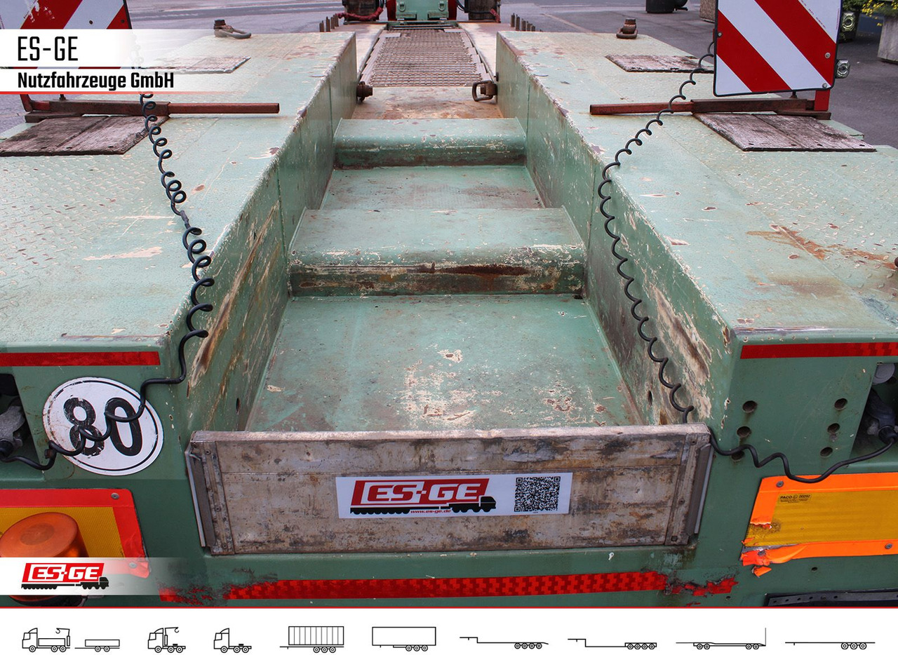 Dieplader oplegger Goldhofer 3-Achs-Tiefbett 3x12 t