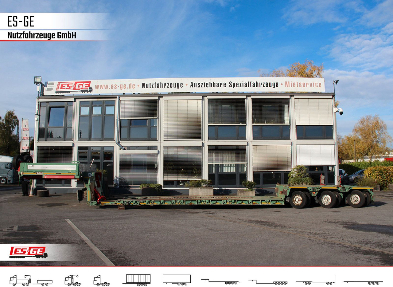 Dieplader oplegger Goldhofer 3-Achs-Tiefbett 3x12 t