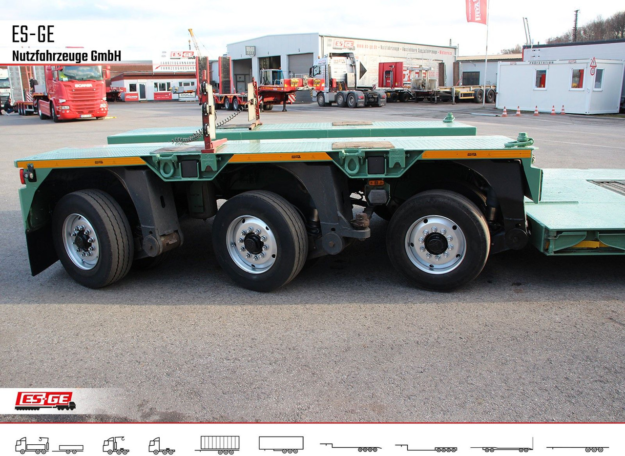 Dieplader oplegger Goldhofer 3-Achs-Tiefbett 3x12 t