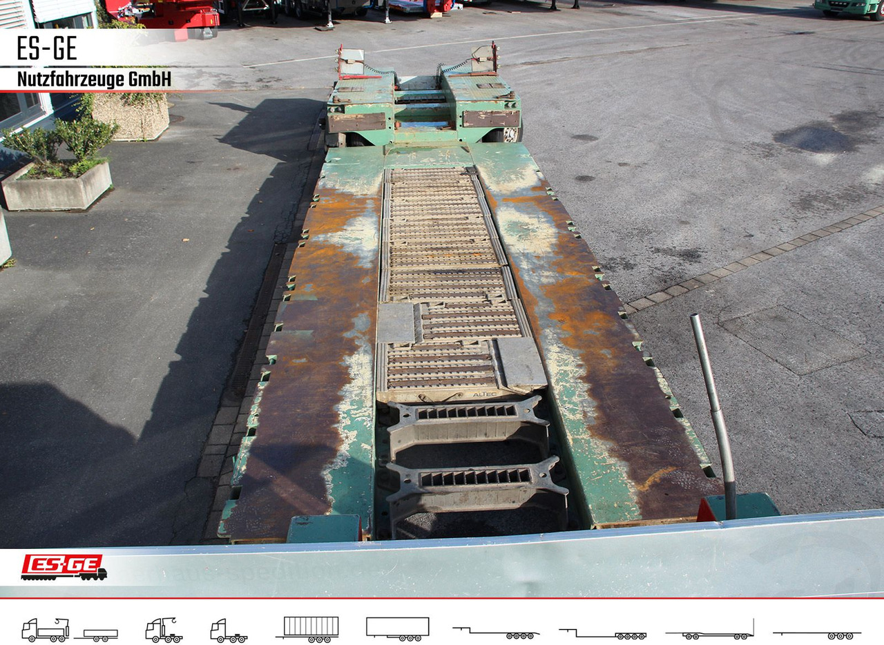 Dieplader oplegger Goldhofer 3-Achs-Tiefbett 3x12 t