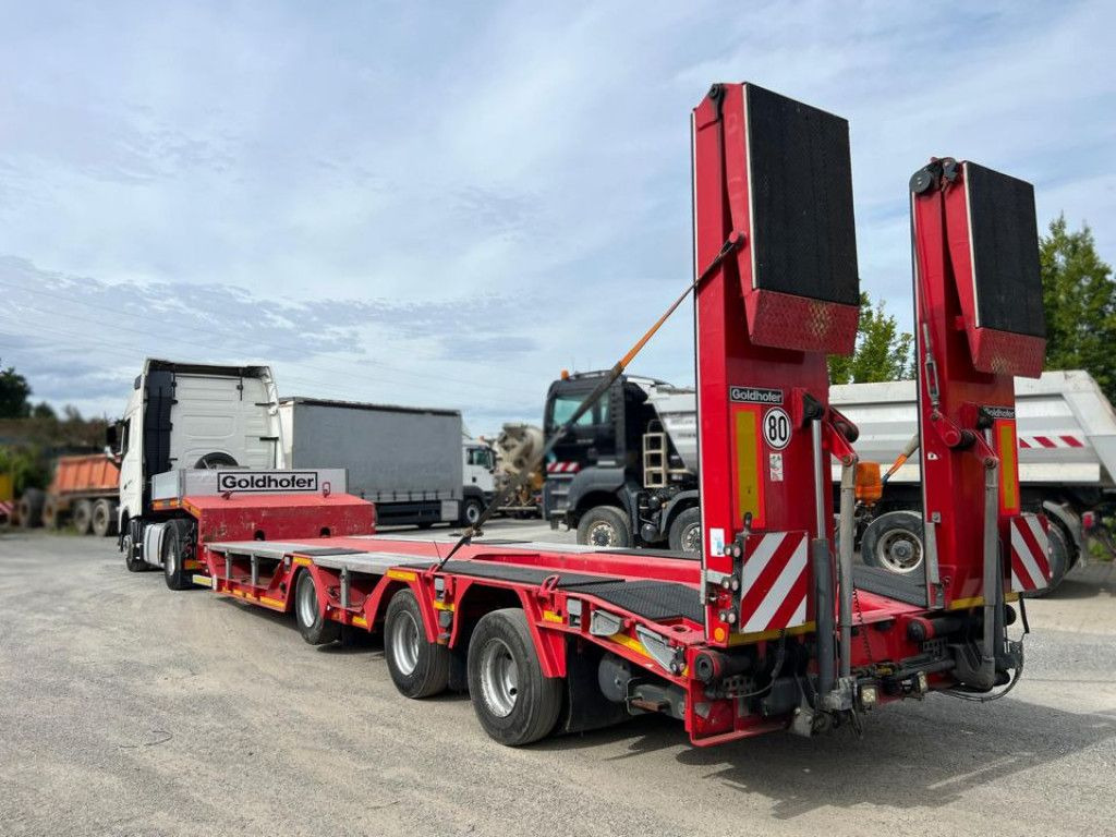 Dieplader oplegger Goldhofer Satteltieflader STN-L 3 (245) RM Tiefladerauflie