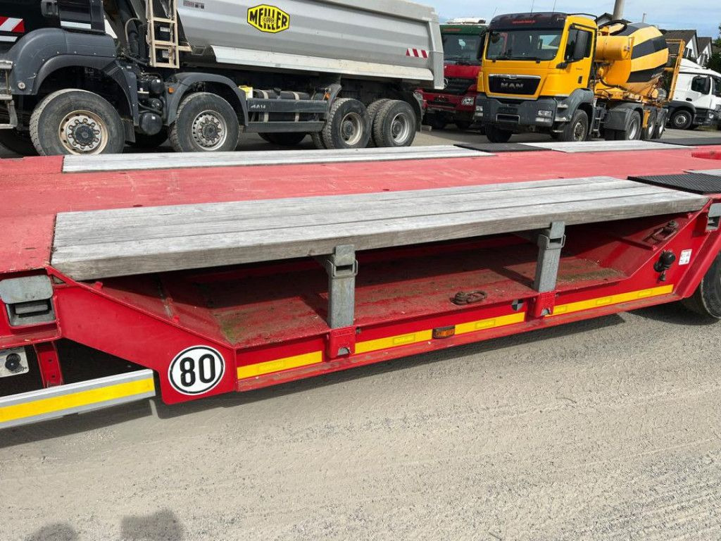Dieplader oplegger Goldhofer Satteltieflader STN-L 3 (245) RM Tiefladerauflie
