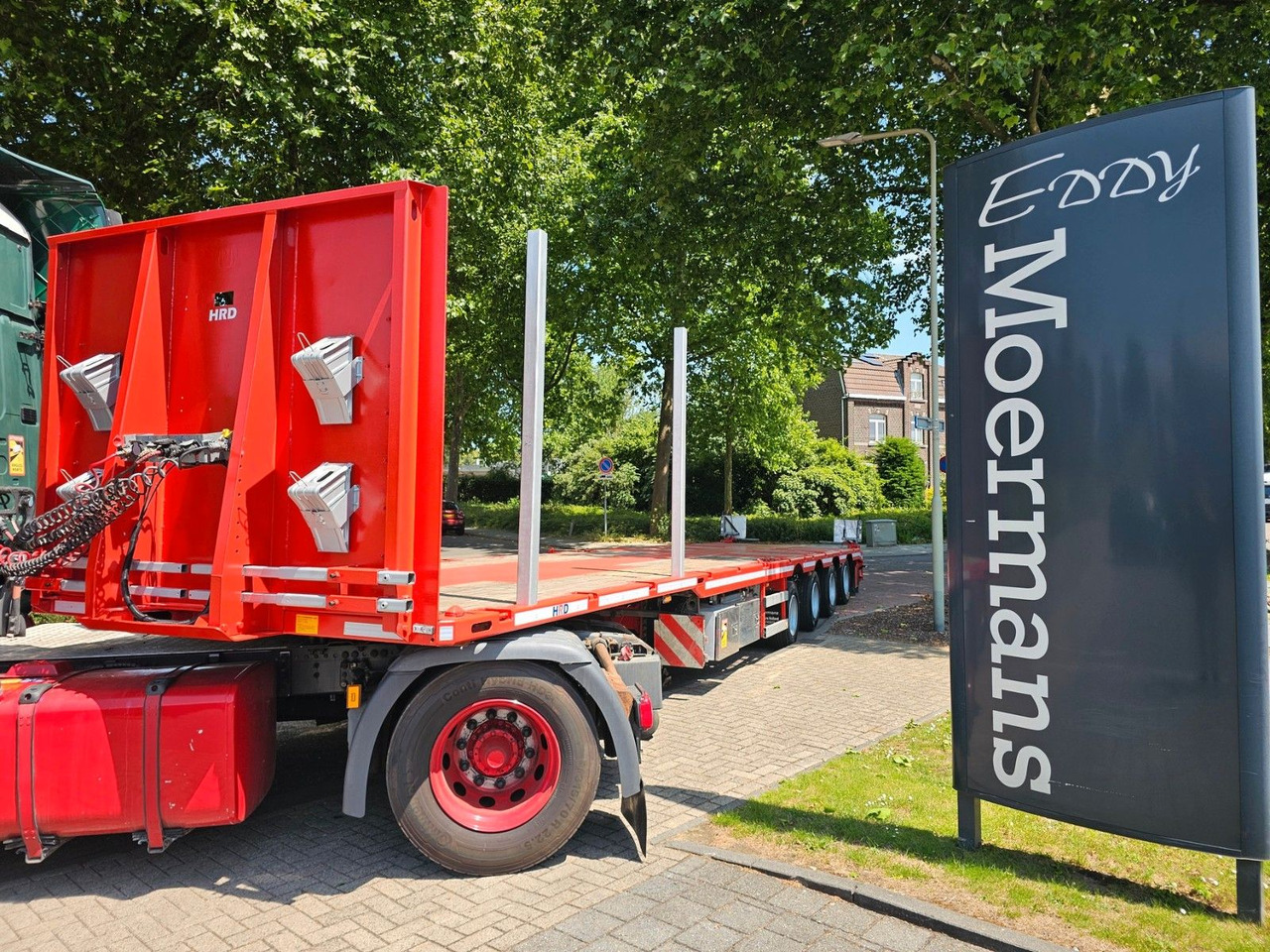 Dieplader oplegger HRD SPTM4N Mega Teleskopisch