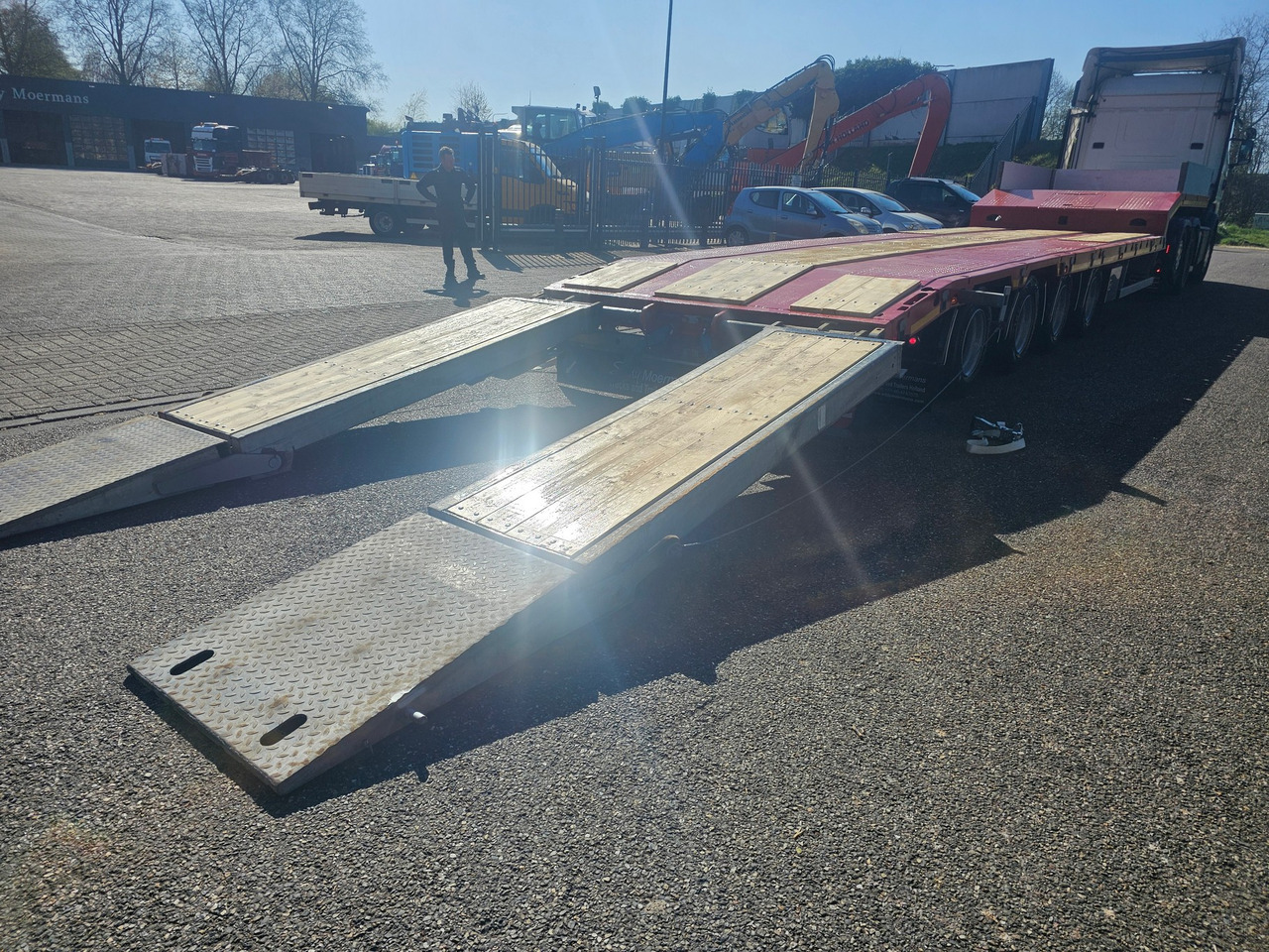 Dieplader oplegger Hangler SVS-H 580 Semie Lowloader