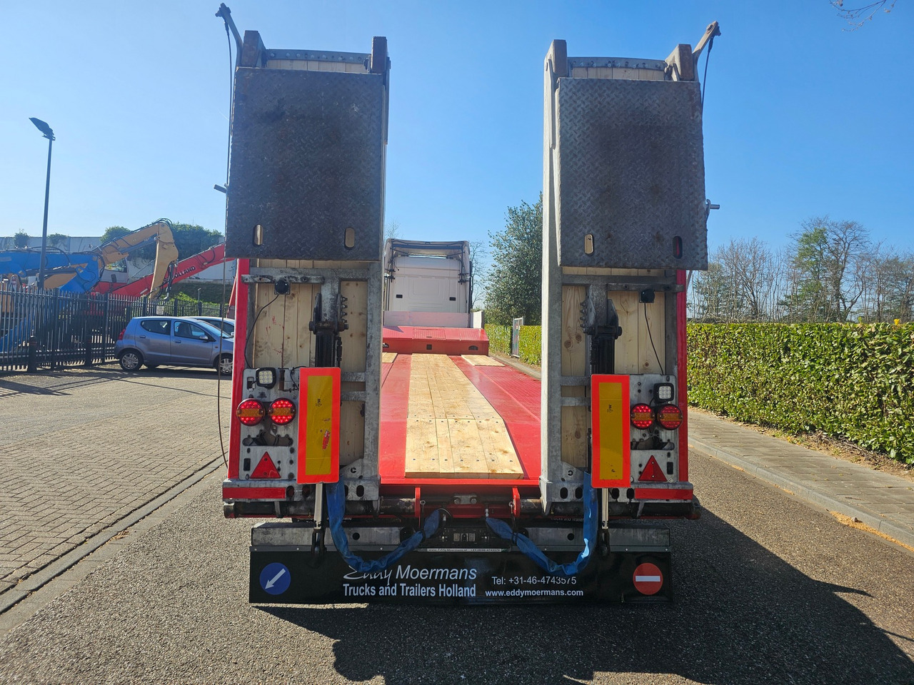 Dieplader oplegger Hangler SVS-H 580 Semie Lowloader