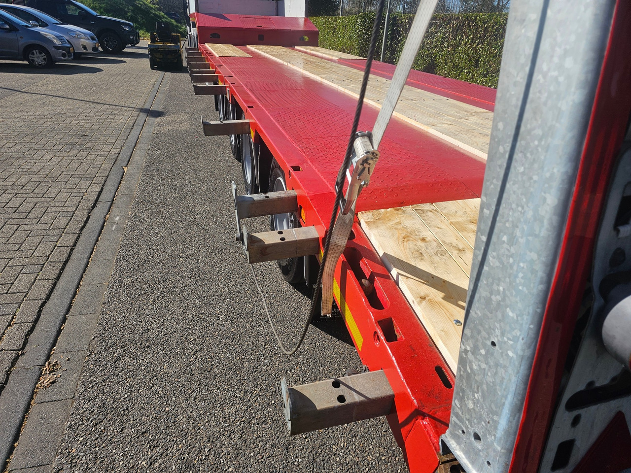Dieplader oplegger Hangler SVS-H 580 Semie Lowloader