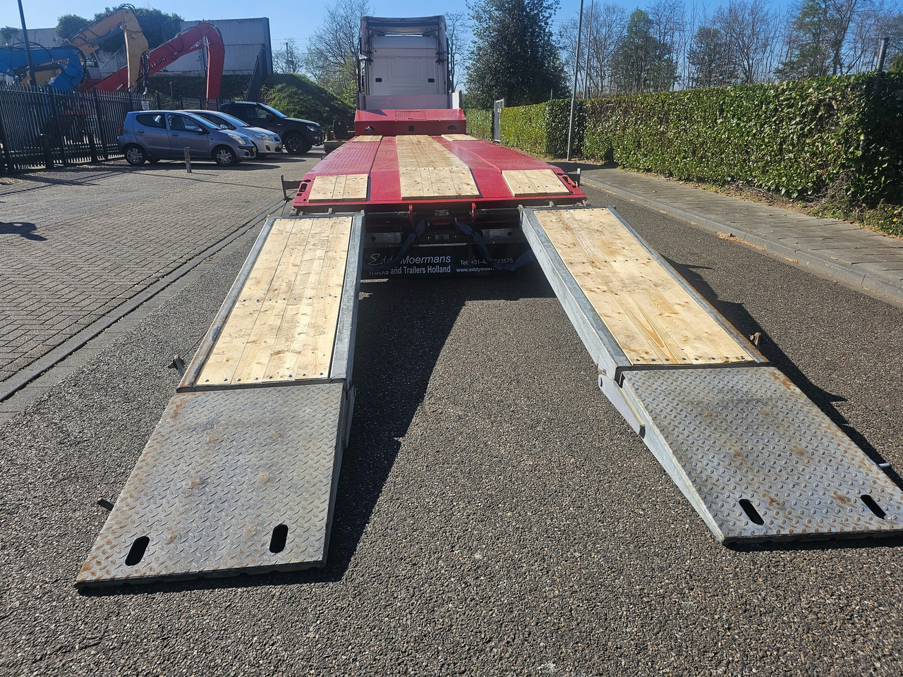 Dieplader oplegger Hangler SVS-H 580 Semie Lowloader