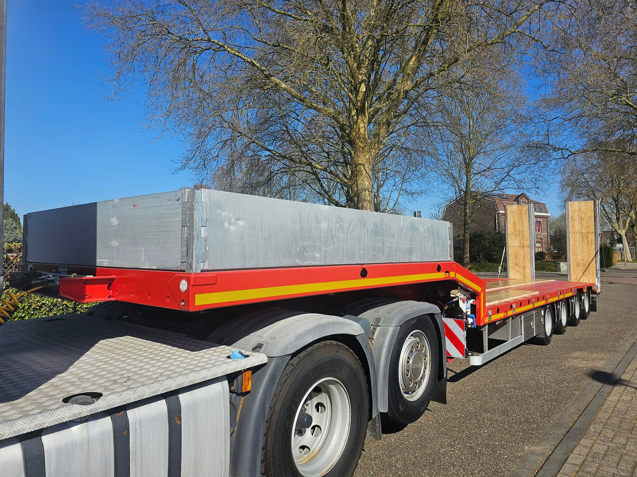 Dieplader oplegger Hangler SVS-H 580 Semie Lowloader