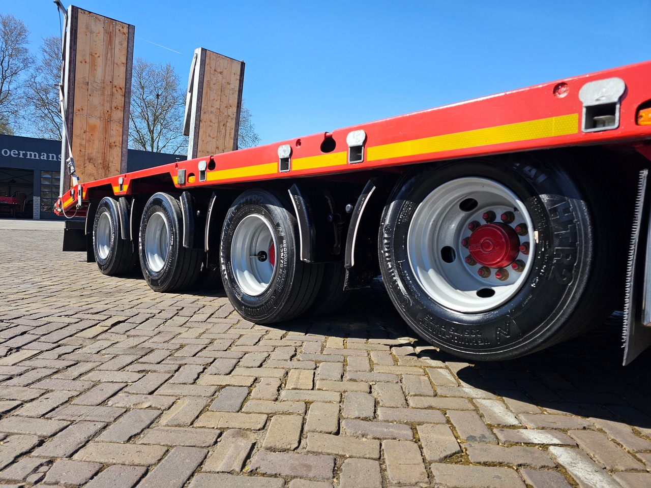 Dieplader oplegger Hangler SVS-H 580 Semie Lowloader