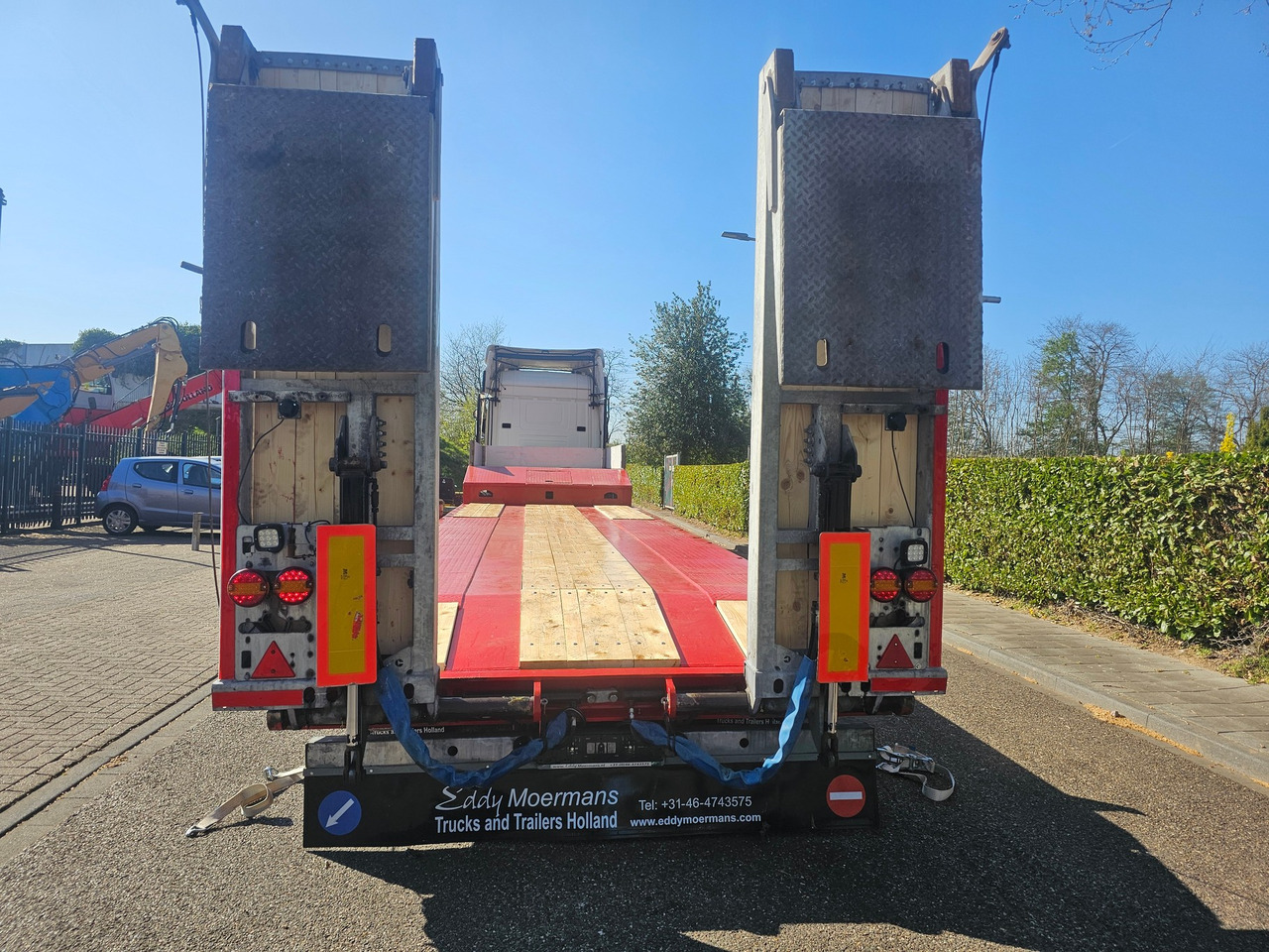 Dieplader oplegger Hangler SVS-H 580 Semie Lowloader