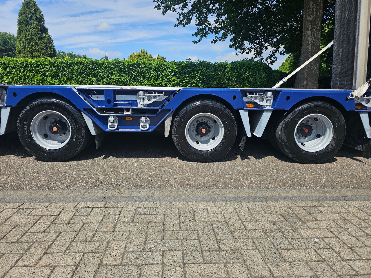 Dieplader oplegger Humbauer HTS 30