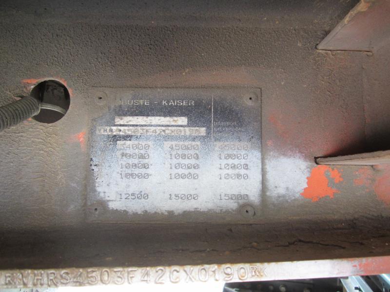 Dieplader oplegger Kaiser