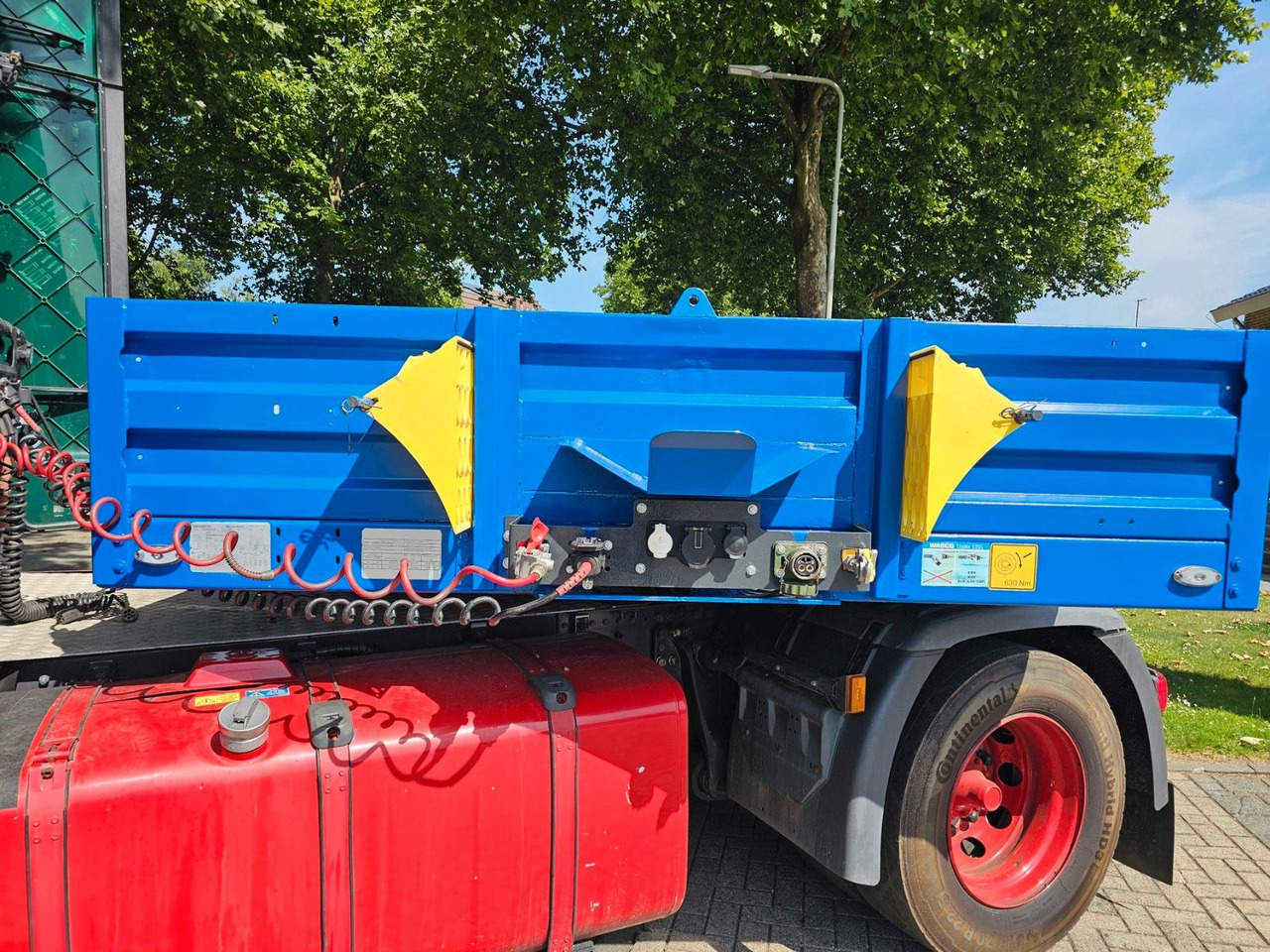 Dieplader oplegger Kässbohrer LB3E Semie Tieflader Mit Rampen