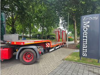 Dieplader oplegger Kässbohrer LB3E With Hydraulic Flip Ramps
