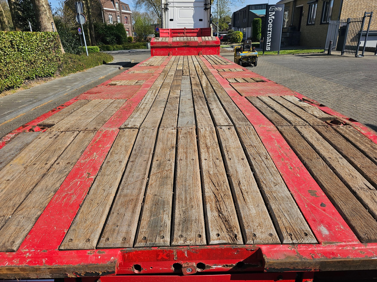 Dieplader oplegger Kässbohrer LB3E With Hydraulic Flip Ramps