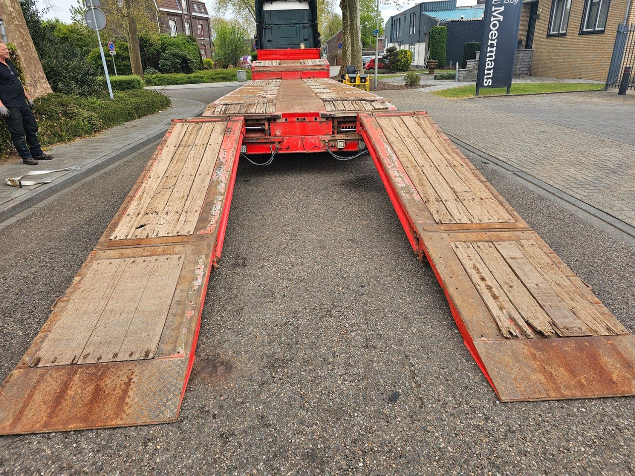 Dieplader oplegger Kässbohrer LB4E Semie Tieflader Mit Rampen