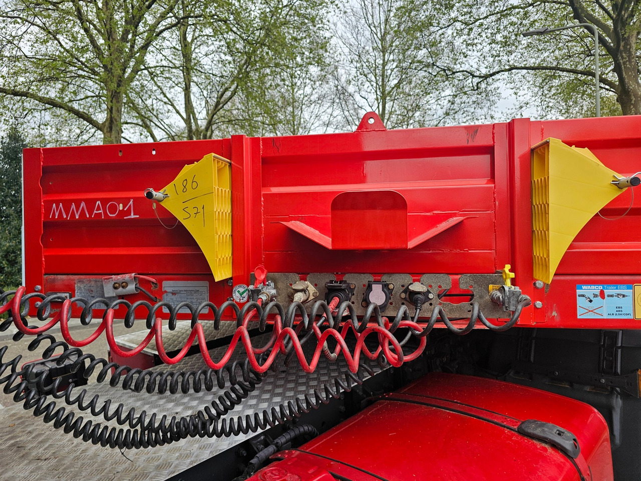 Dieplader oplegger Kässbohrer LB4E With Hydraulic Flip Ramps