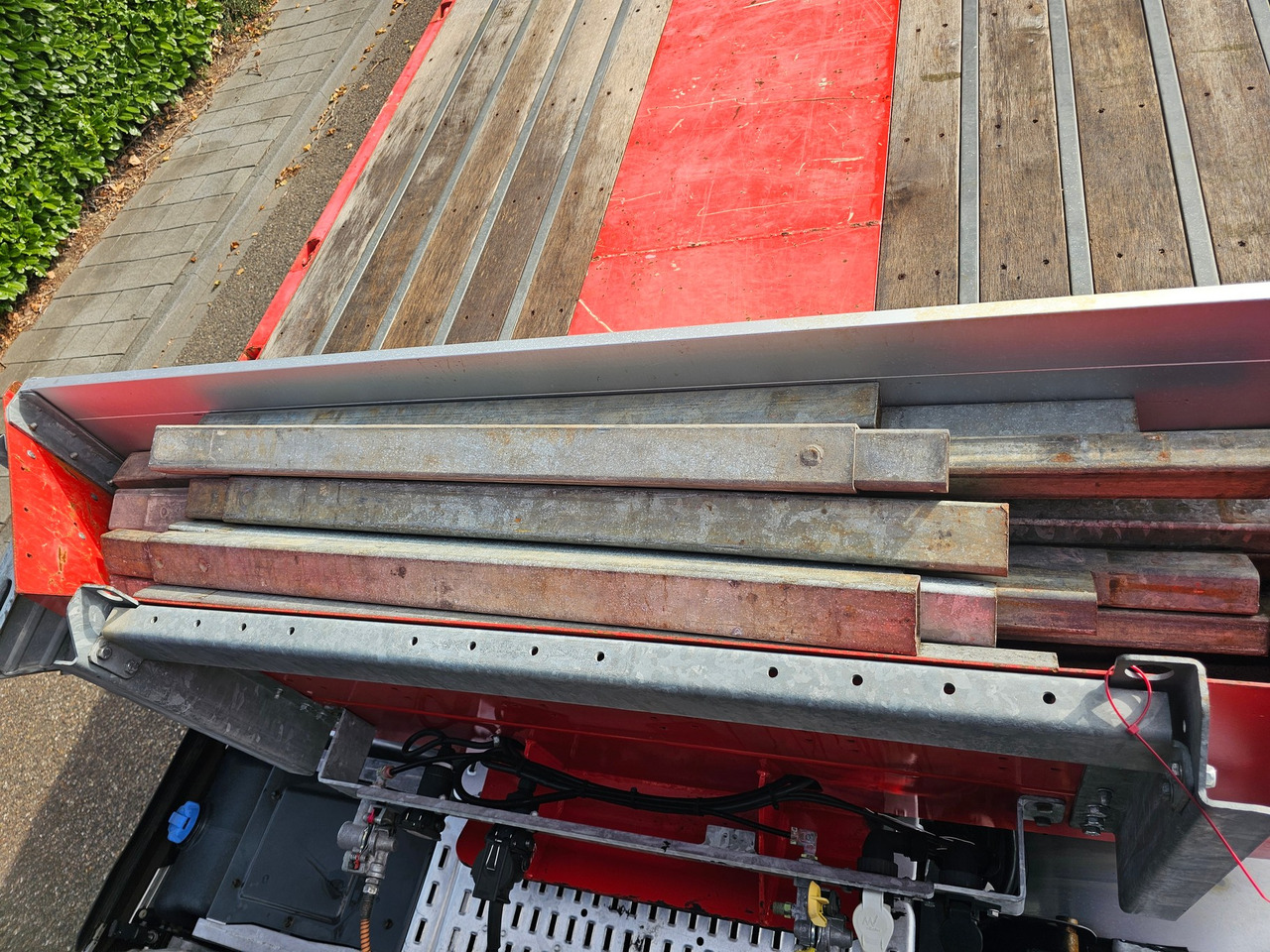 Dieplader oplegger Kel-berg E50 S4 Telescopic