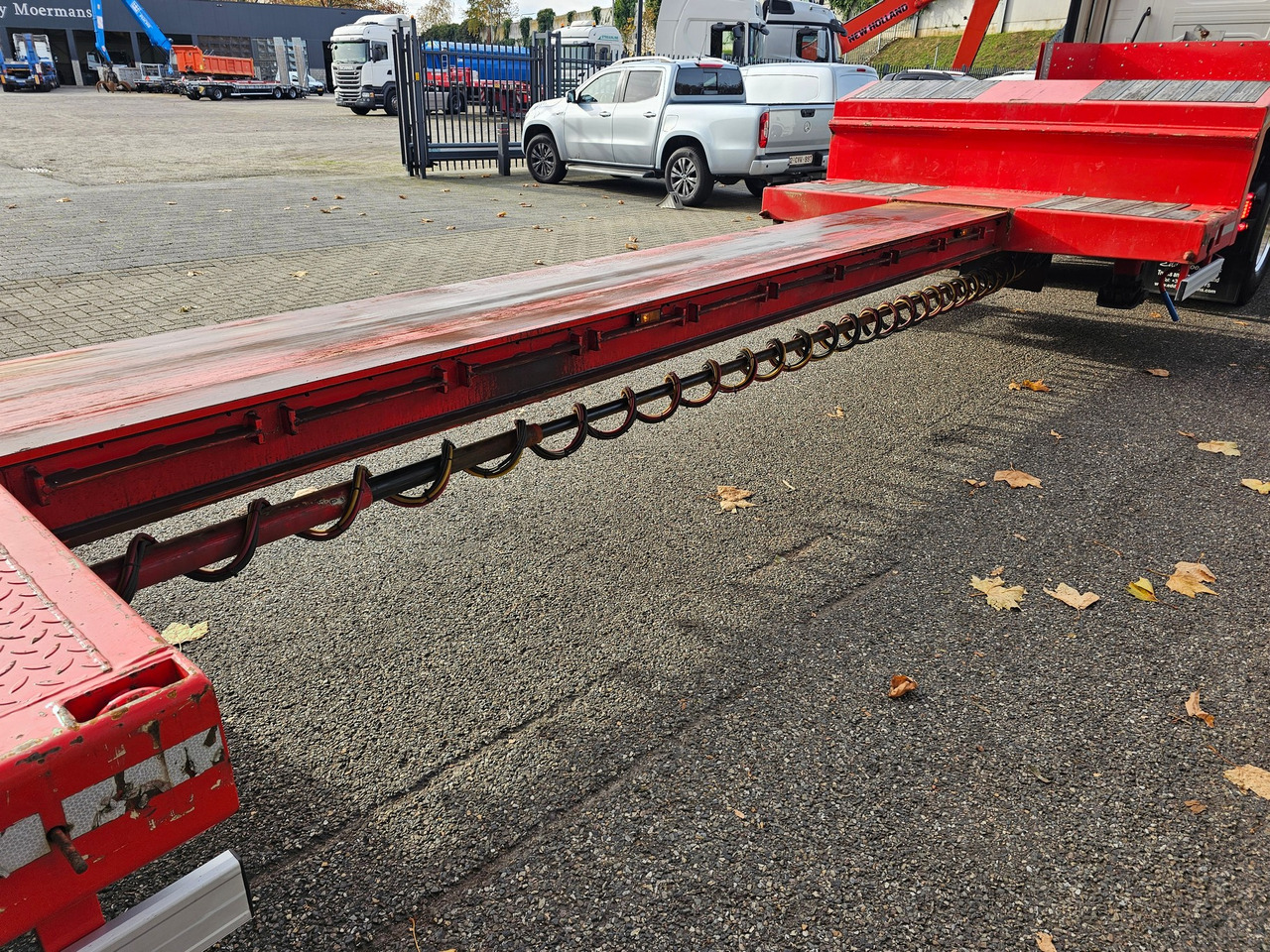 Dieplader oplegger Kel-berg E50 S4 Telescopic